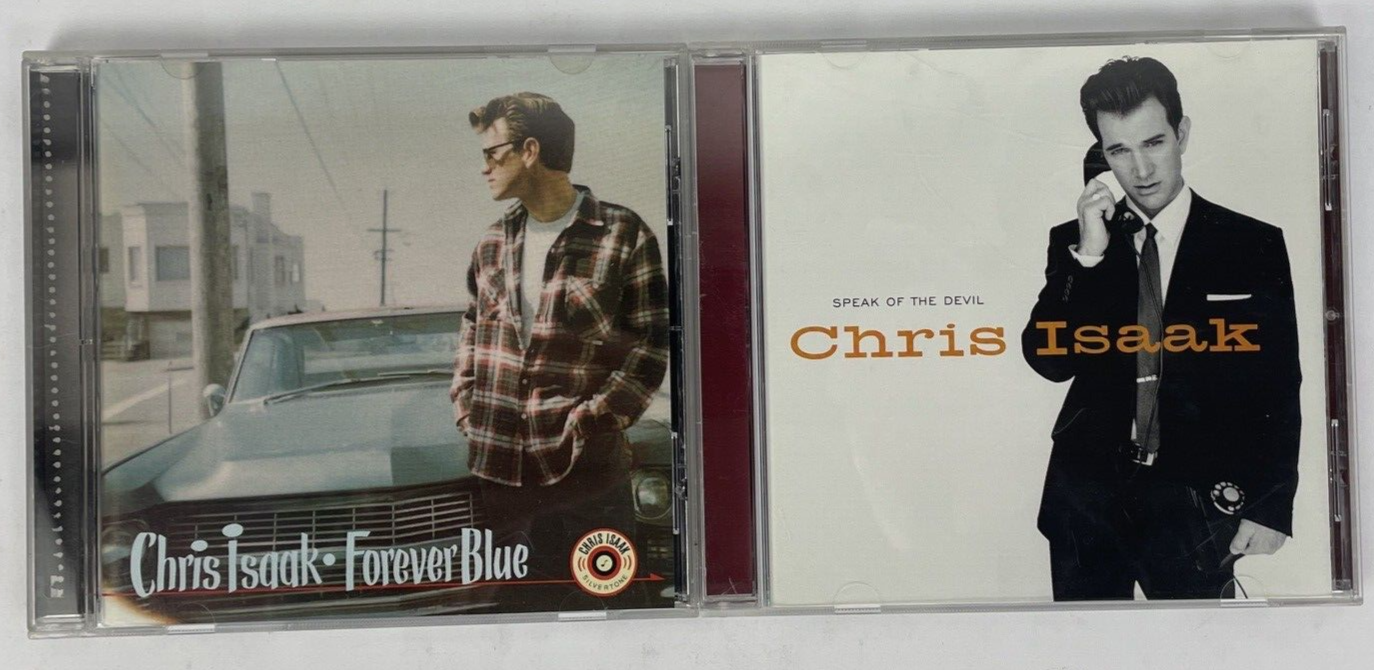 Chris IsaaK - Speak of the Devil 1998 Reprise Records + Forever Blue - Music CD