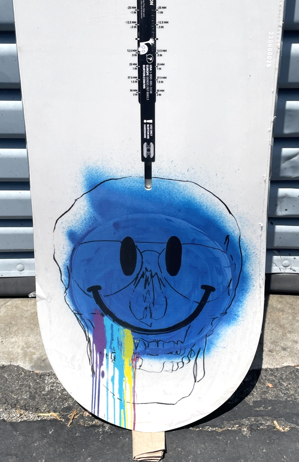 Burton BRTN Antler Flying V Snowboard 155cm Happy Skull  2015 / 2016 New Sealed