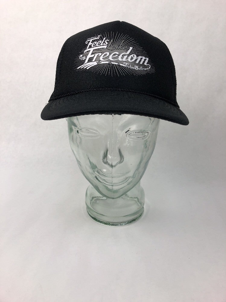 O'Neill Feels Like Freedom Techno Butter Trucker Otto Snapback Hat - Black Rare