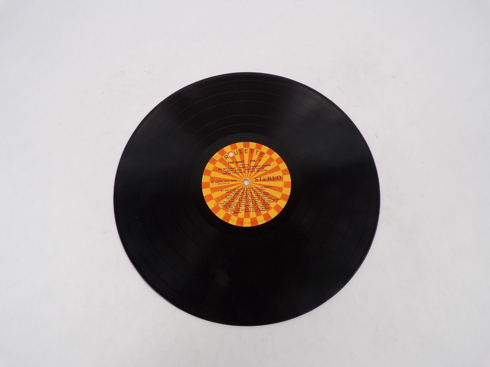 Roulette The Most Vol.1 African Waltz Meetin' Time Vinyl Record