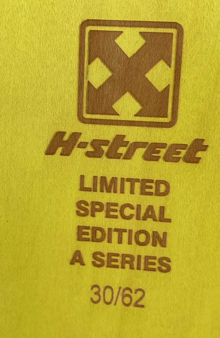 Matt Hensley H-Street Skateboards A Series Vista Pole Street Swinger Signed #30