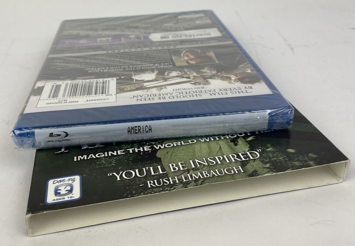 America : Imagine The World Without Her [ Blu-ray Digital HD ] w slip Cover NEW