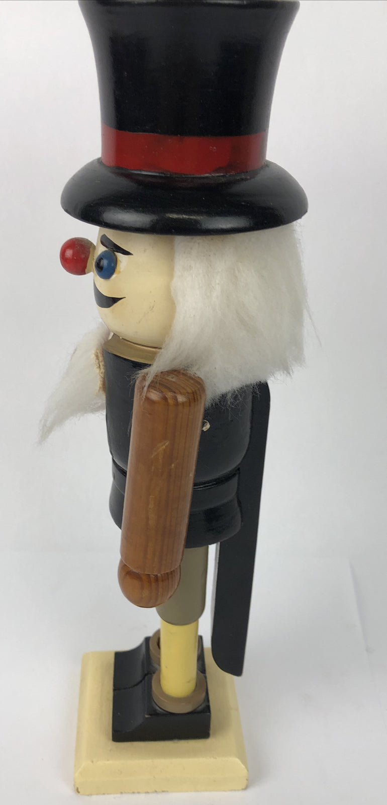 11" Wooden Nutcracker Soldier Drum Figures Model Doll Christmas Ornament Gift