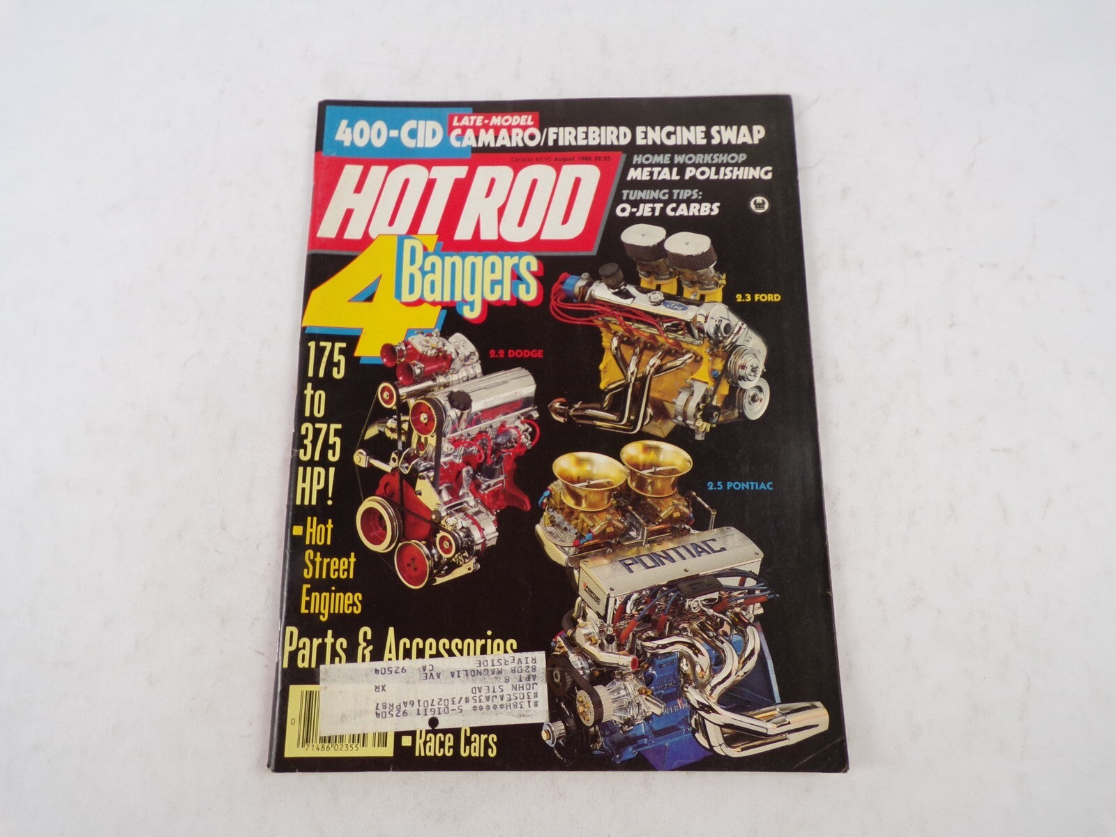 June 1991 Hot Rodding Magazine Camaro/FireBird Engine Swap Home Workshop Metal