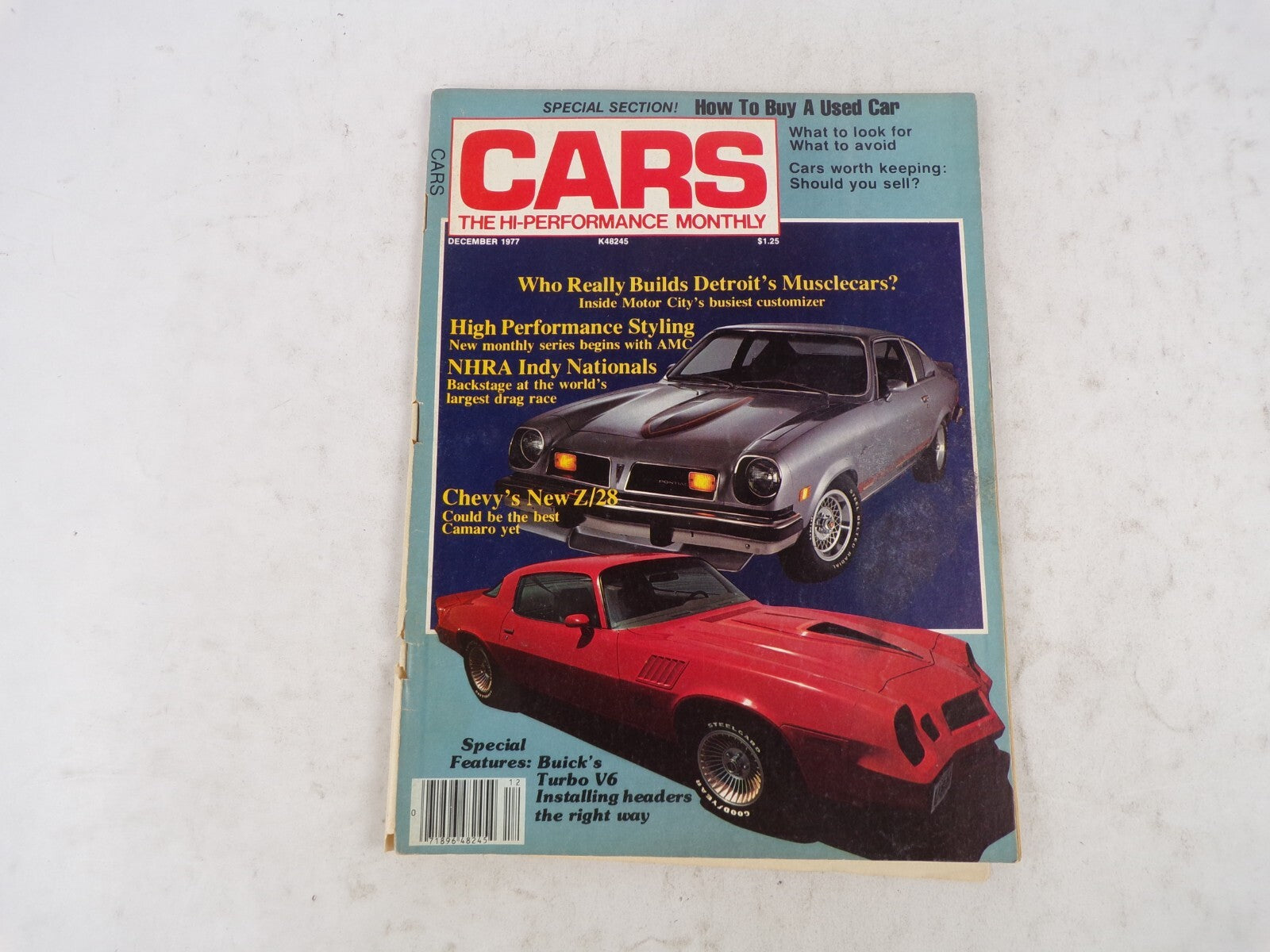 December 1977 Cars Hi-Performance Special Section! How To Buy A Used Car Who Rea
