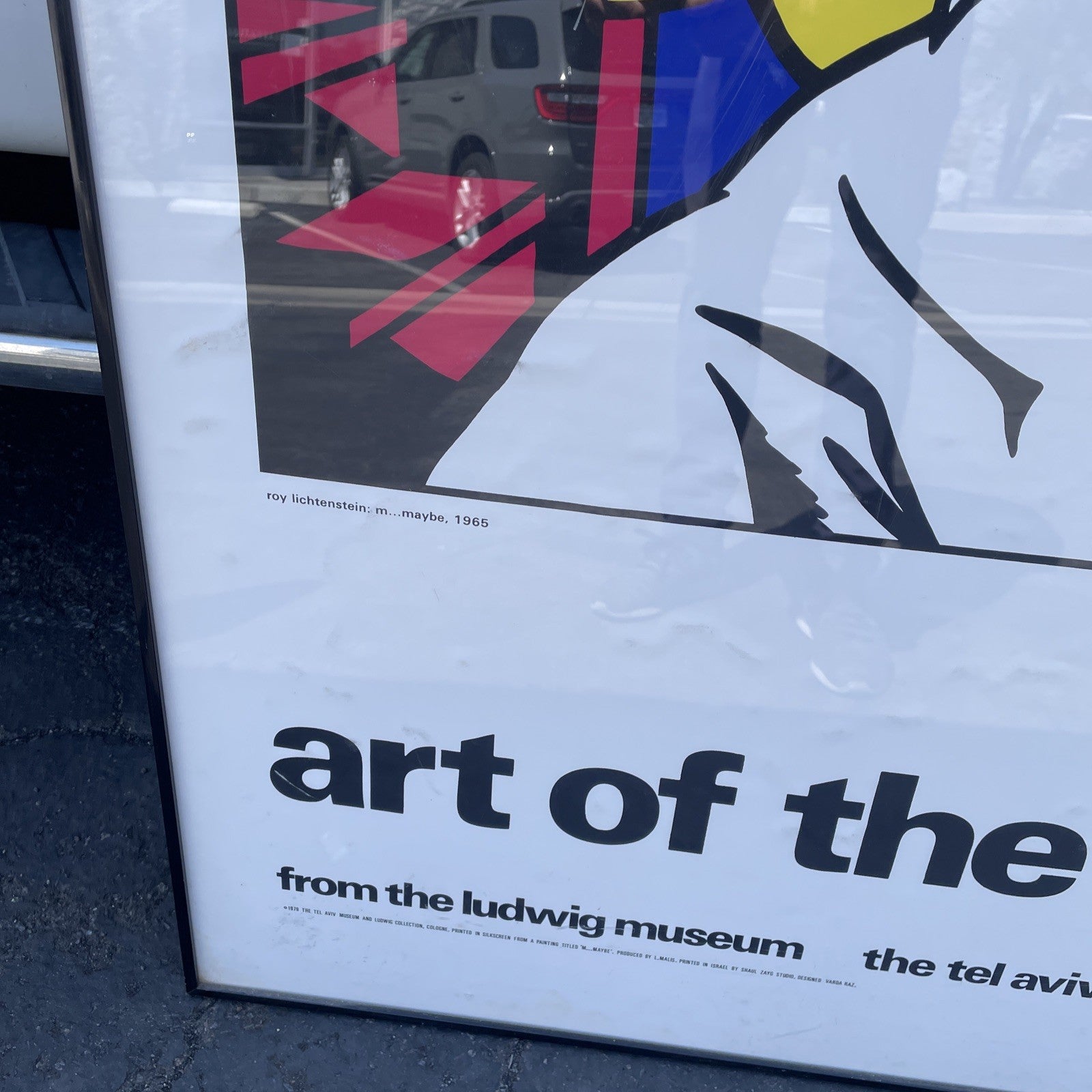Roy Lichtenstein, M-Maybe He Became, from Art of the Sixties, Screenprint Poster