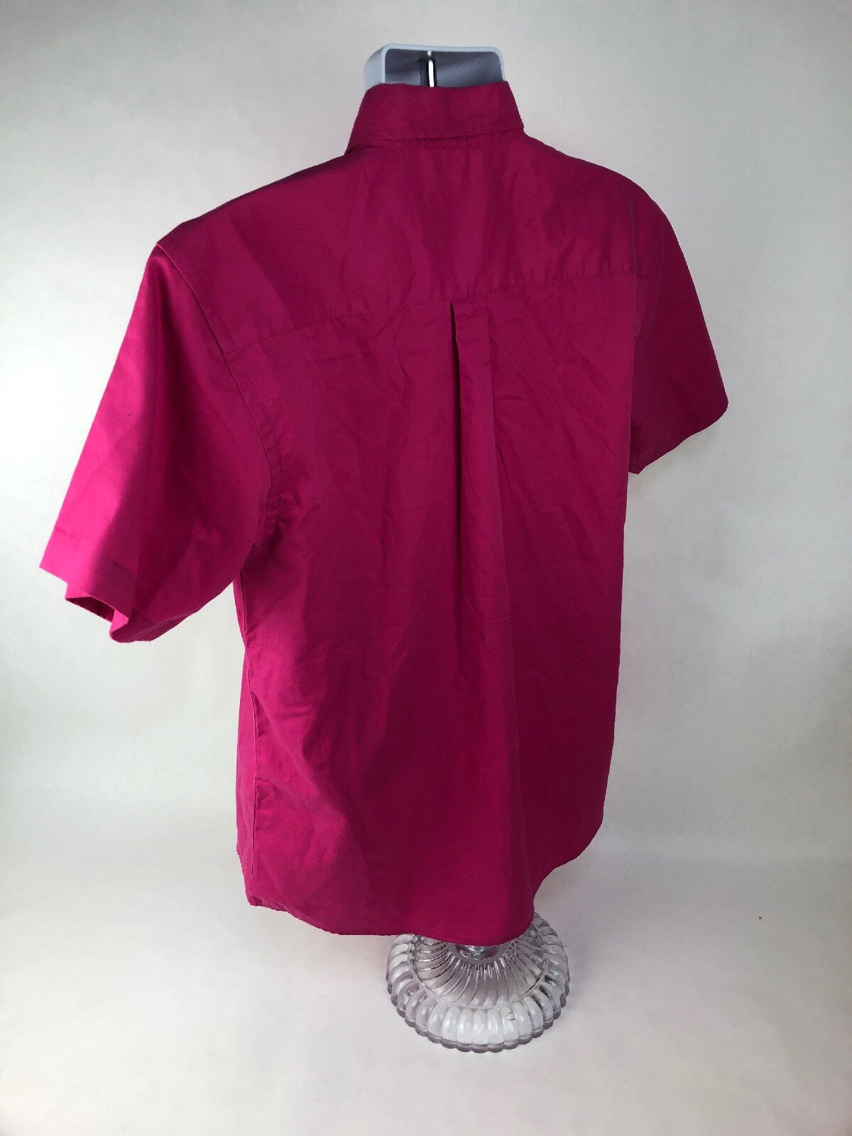 New USMC Rare United States Marine Corps Pink Button Up SS Womens  Size Small S