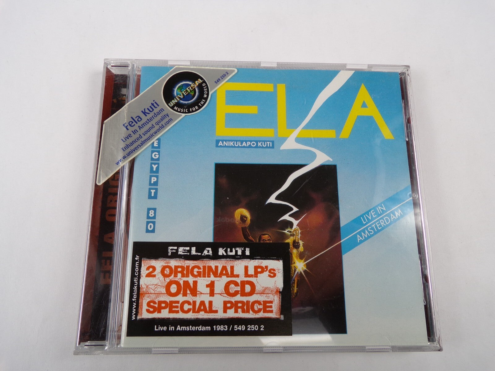 Fela Live In Amsterdam Music Is The Weapon Movement Of The People CD#58