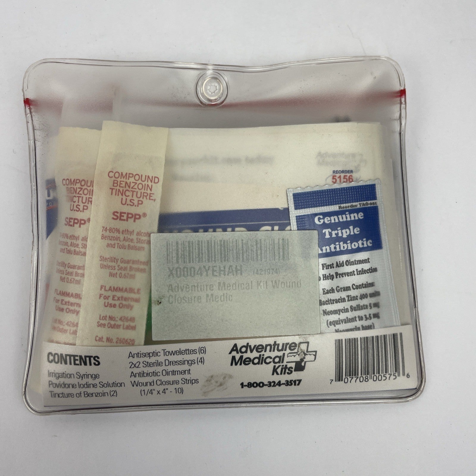 Adventure Medical Kits Waterproof Wound Closure Kit First Aid System