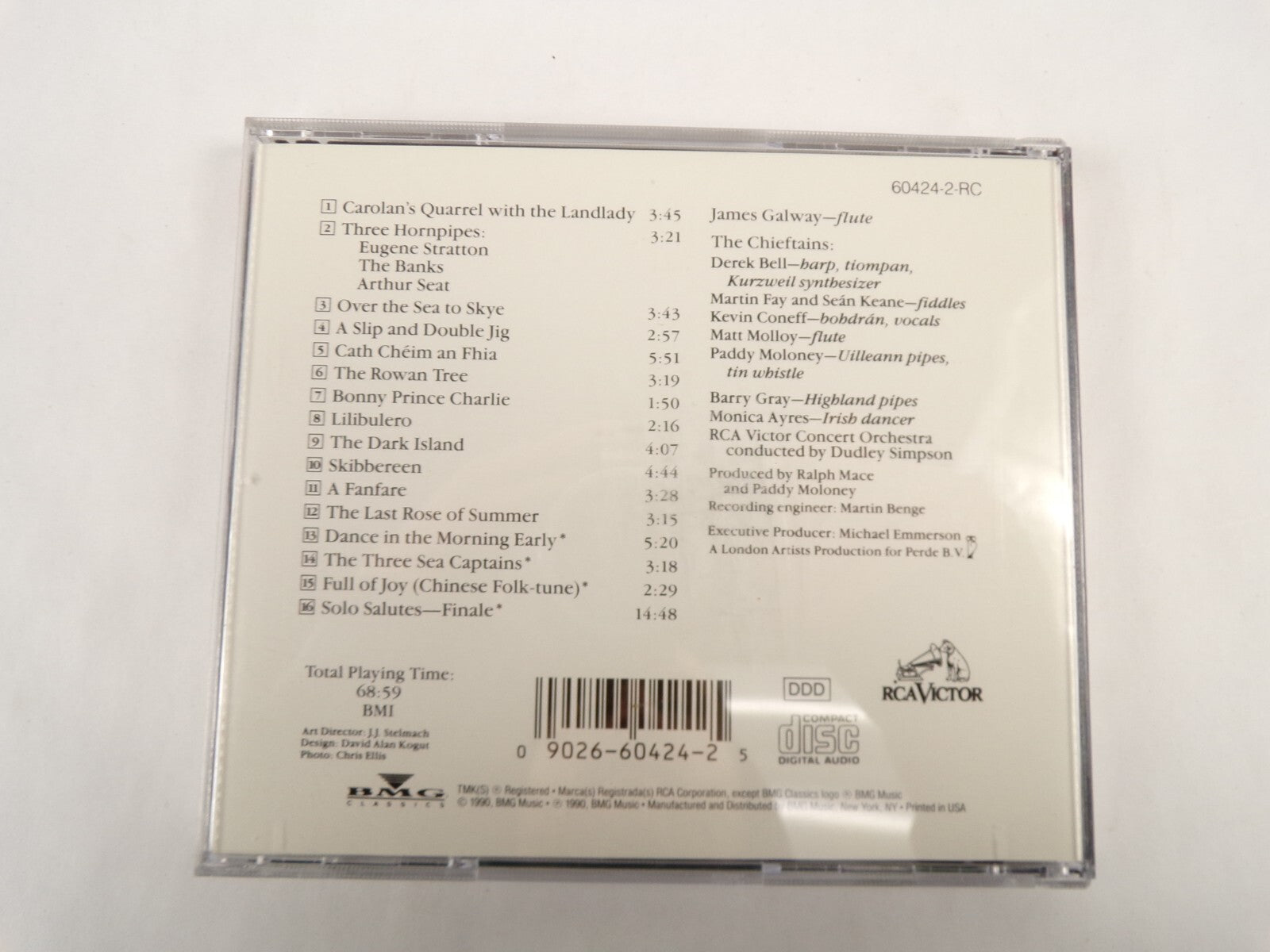 James Galway And The Chieftains Over the Sea To Skye The Celtic Connection CD#54