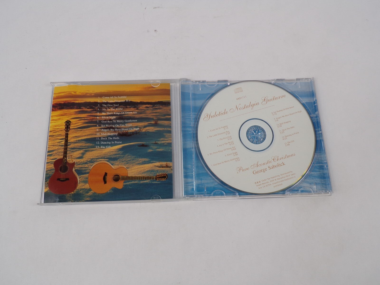 Yuletide Nostalgia Guitarre Come All Ye Faithful The Little Drummer Boy CD#67