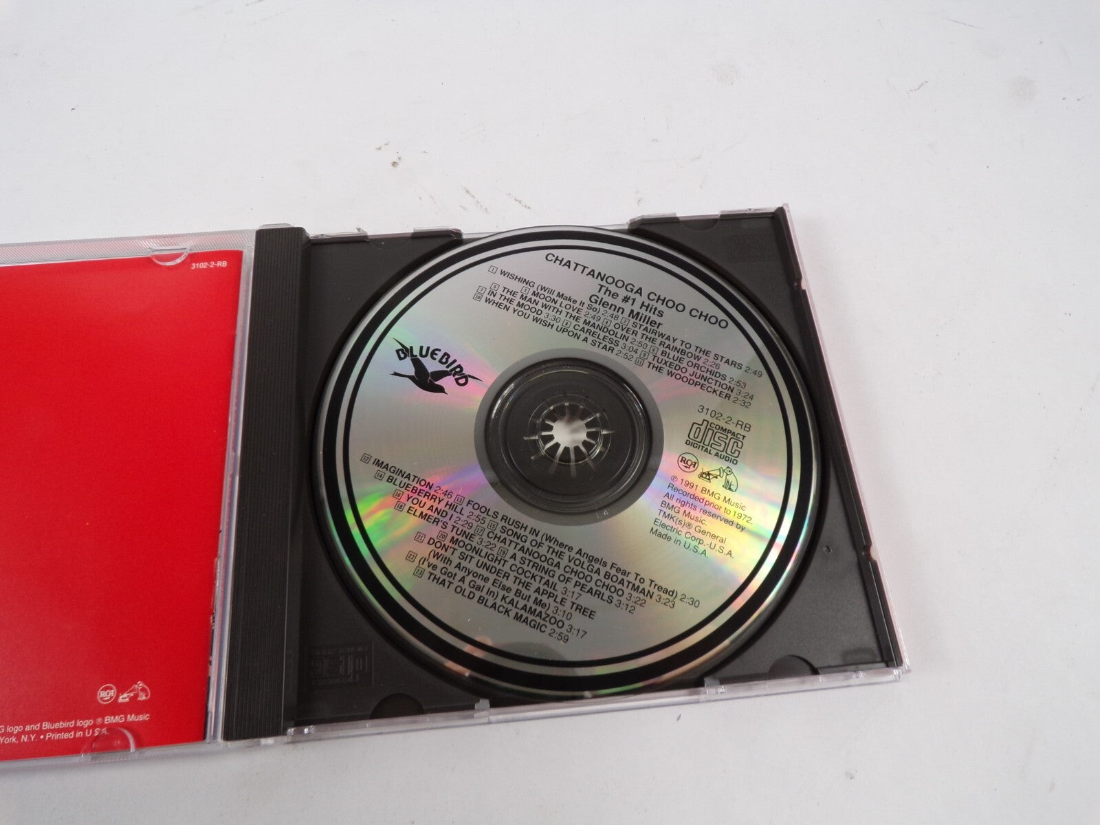 Glenn Miller Chattanooga Choo Choo The #1 Hits Blue Orchids The Woodpecker CD#48