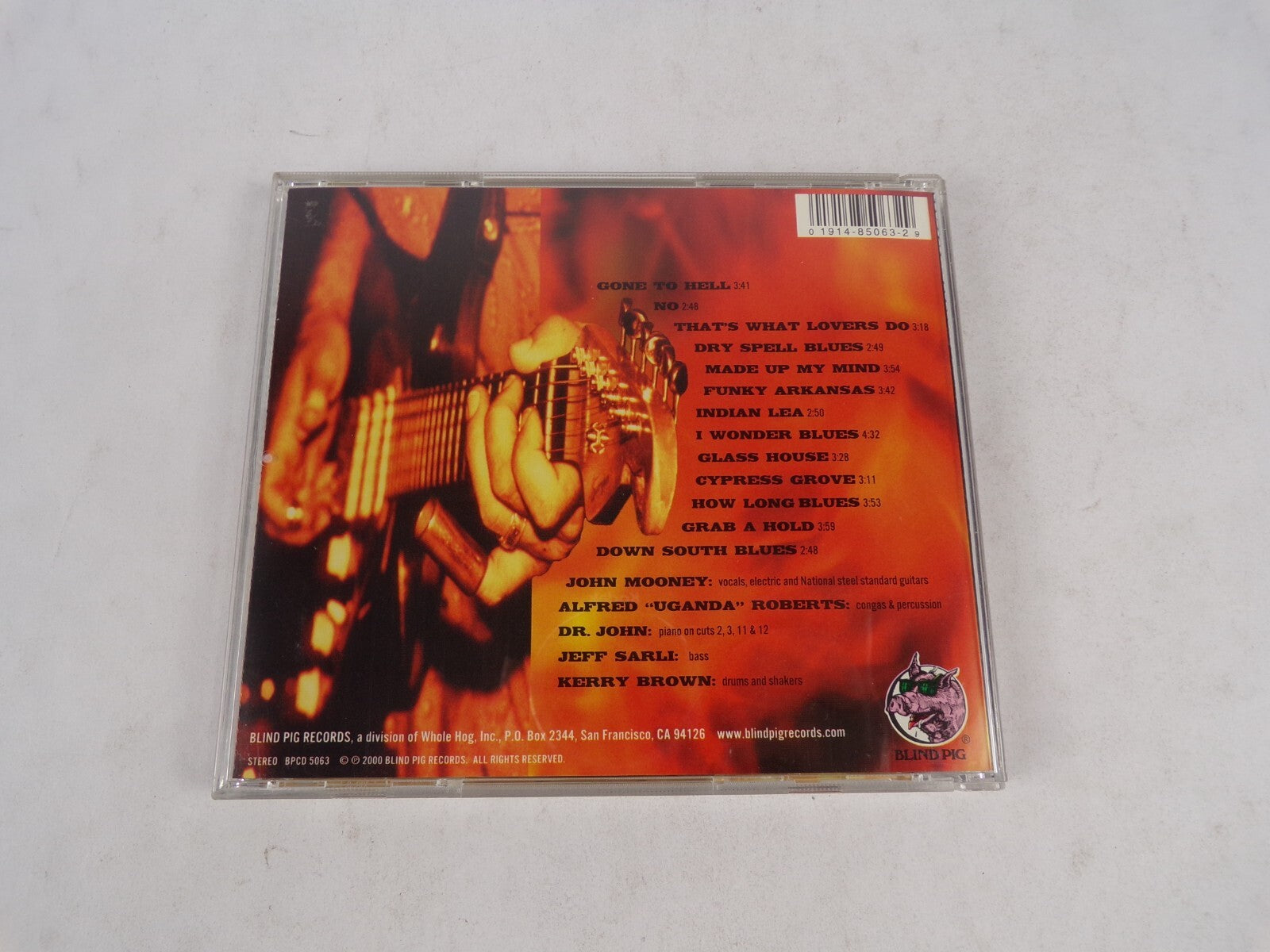 John Mooney Gone To Hell Thats What Lovers Do Dry Spell Blues Made Up My CD#54