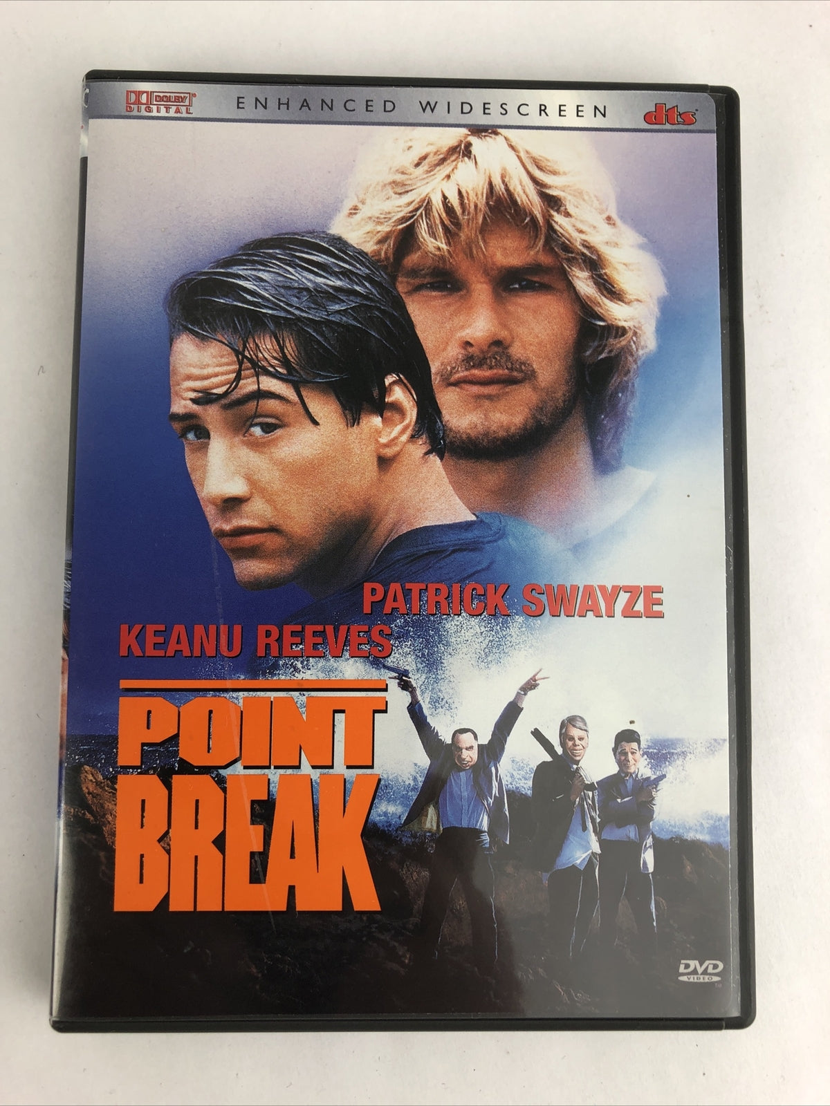 The Original Point Break (DVD, 2001) Patrick Swayze Keanu Reeves -Free Shipping