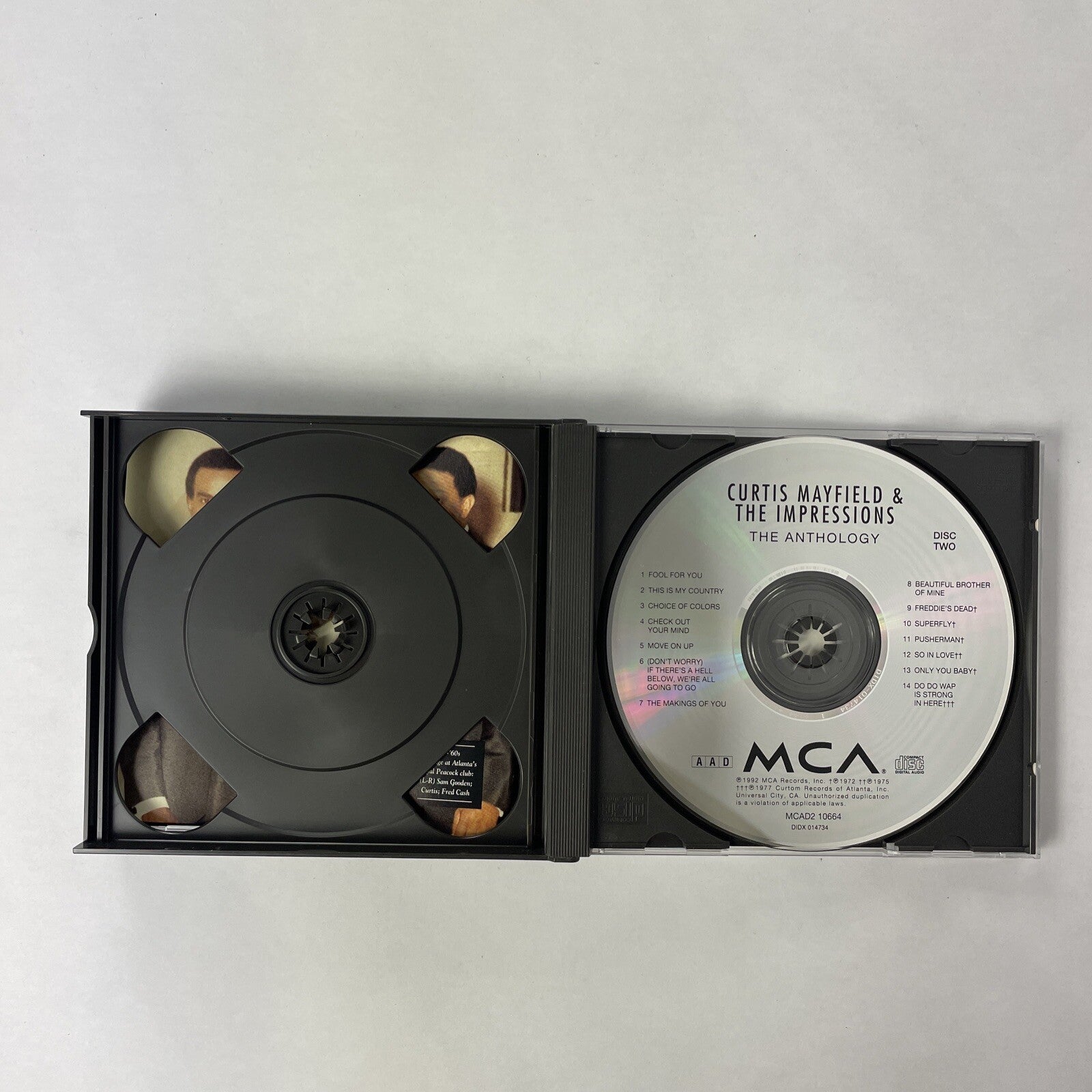 Curtis Mayfield - Anthology CD 2 Disc  #23 