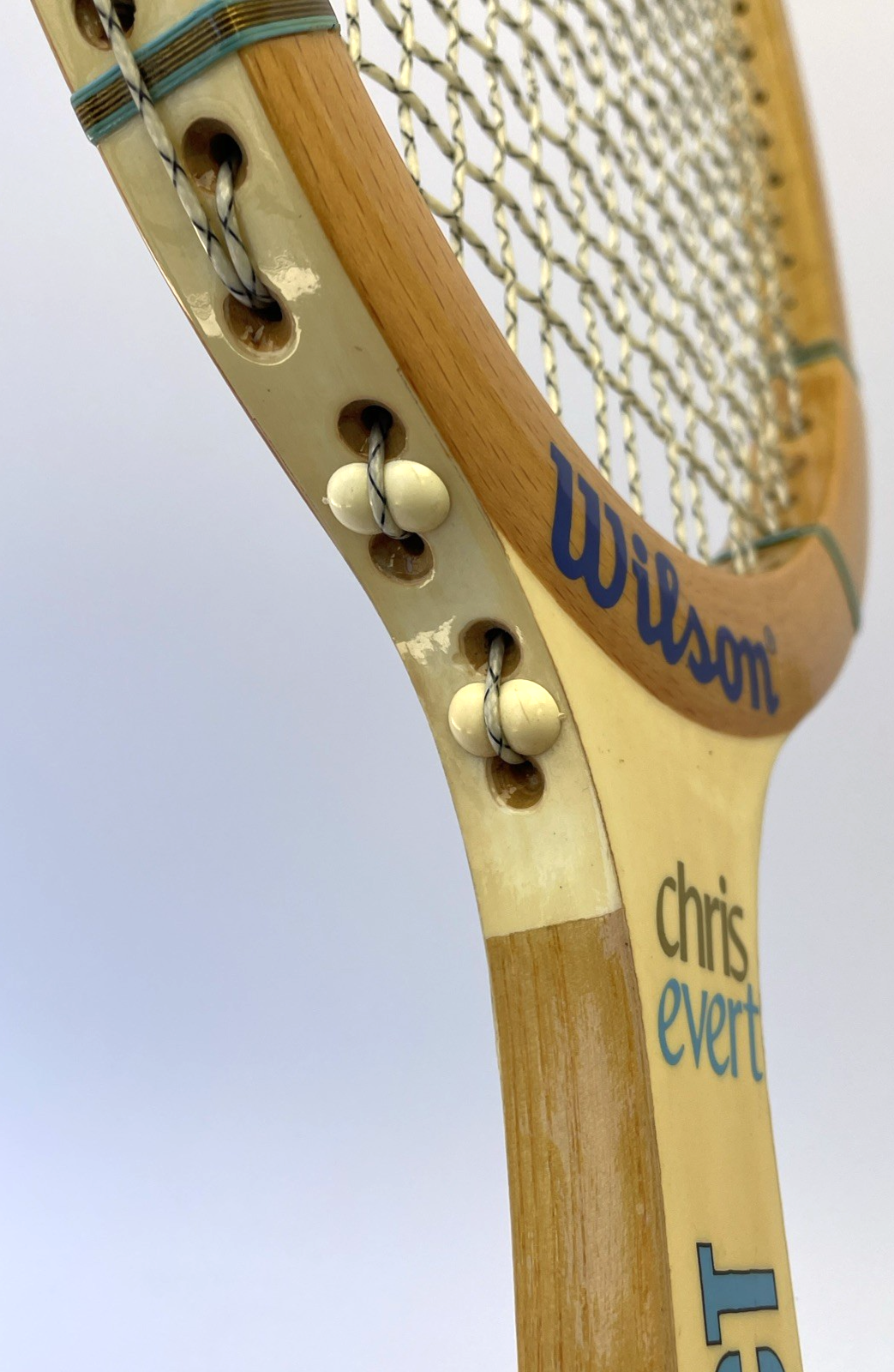 VINTAGE Wilson Chris Evert Select Tennis Racquet Wood  4 1/2" Grip - Near Mint
