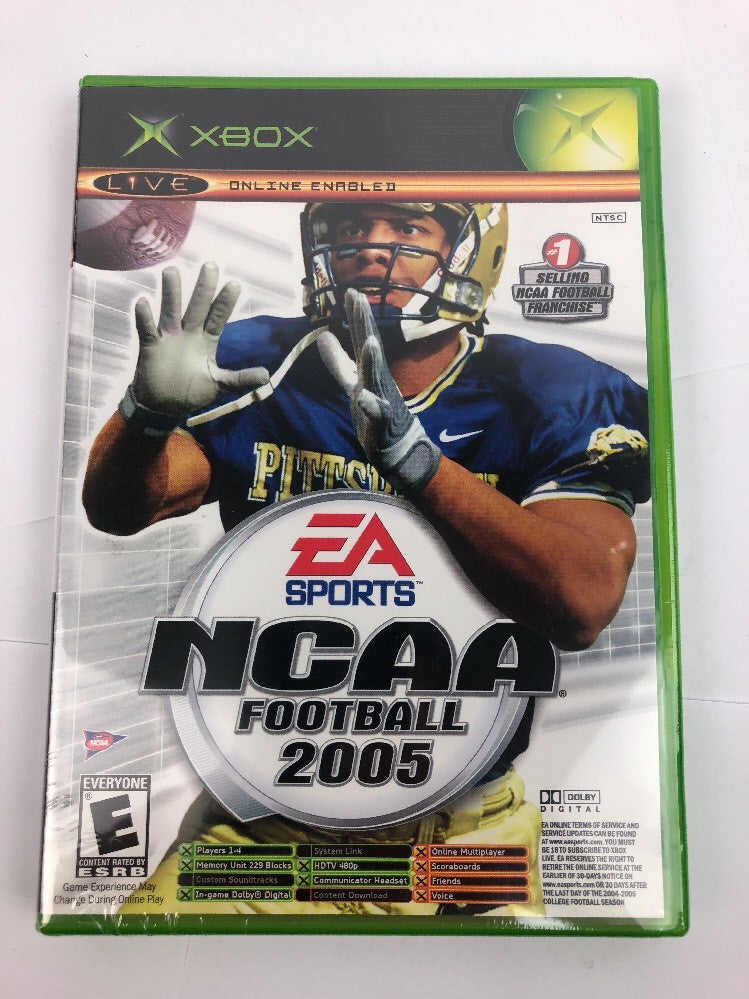 (Microsoft Xbox, 2004) NCAA Football 2005 / Top Spin Combo FREE SHIPPING Mint