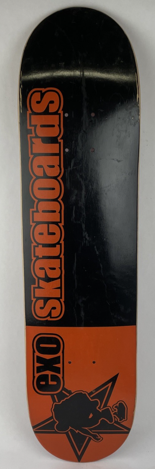 RARE EXO Skateboards Circa 1998 Pro Model Skateboard Deck Vintage Quebec EXOSHOP