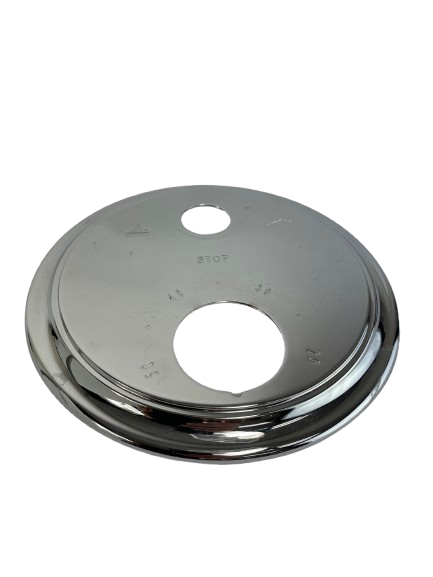 Horus 19502 polished chrome reversed diverter trim plate for concealed bathroom valve