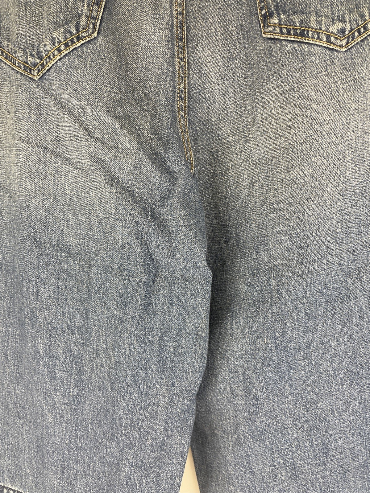 PELLO Los Angeles Wide Leg Jeans 13 Grey Distressed Raw Hem High Rise Y2K Grunge