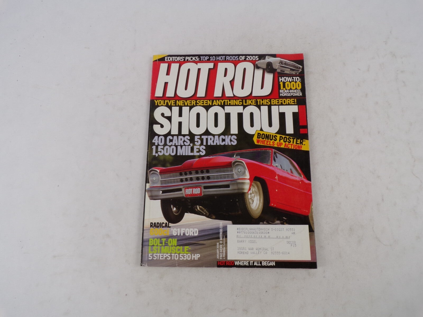 December 2002 Hot Rod Shootout 40 Cars, 5 Tracks 1500 Miles You've Never Seen An
