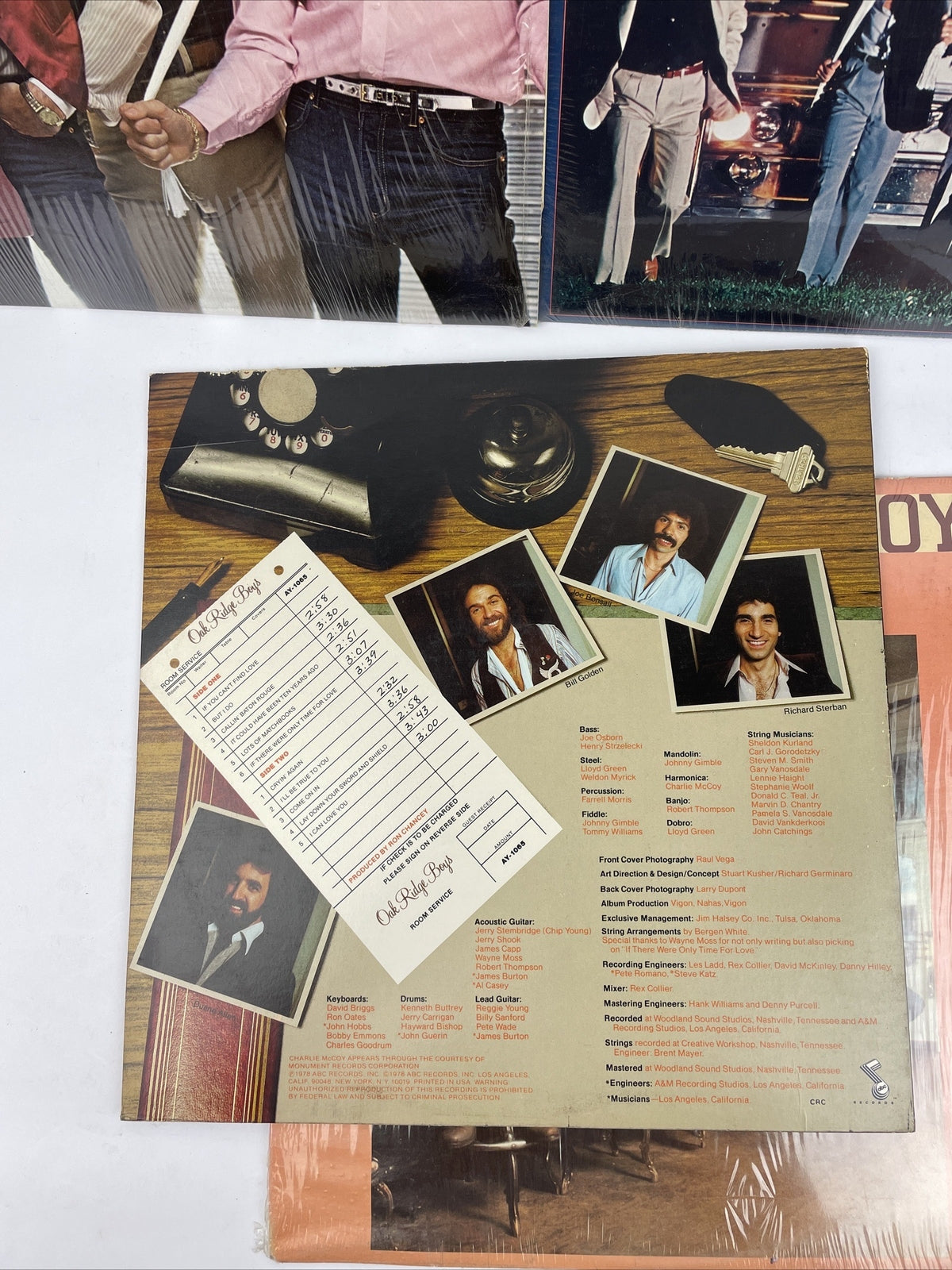 THE OAK RIDGE BOYS Lot Of 4 Vinyl Records LP * TOGETHER * Have Arrived * + More
