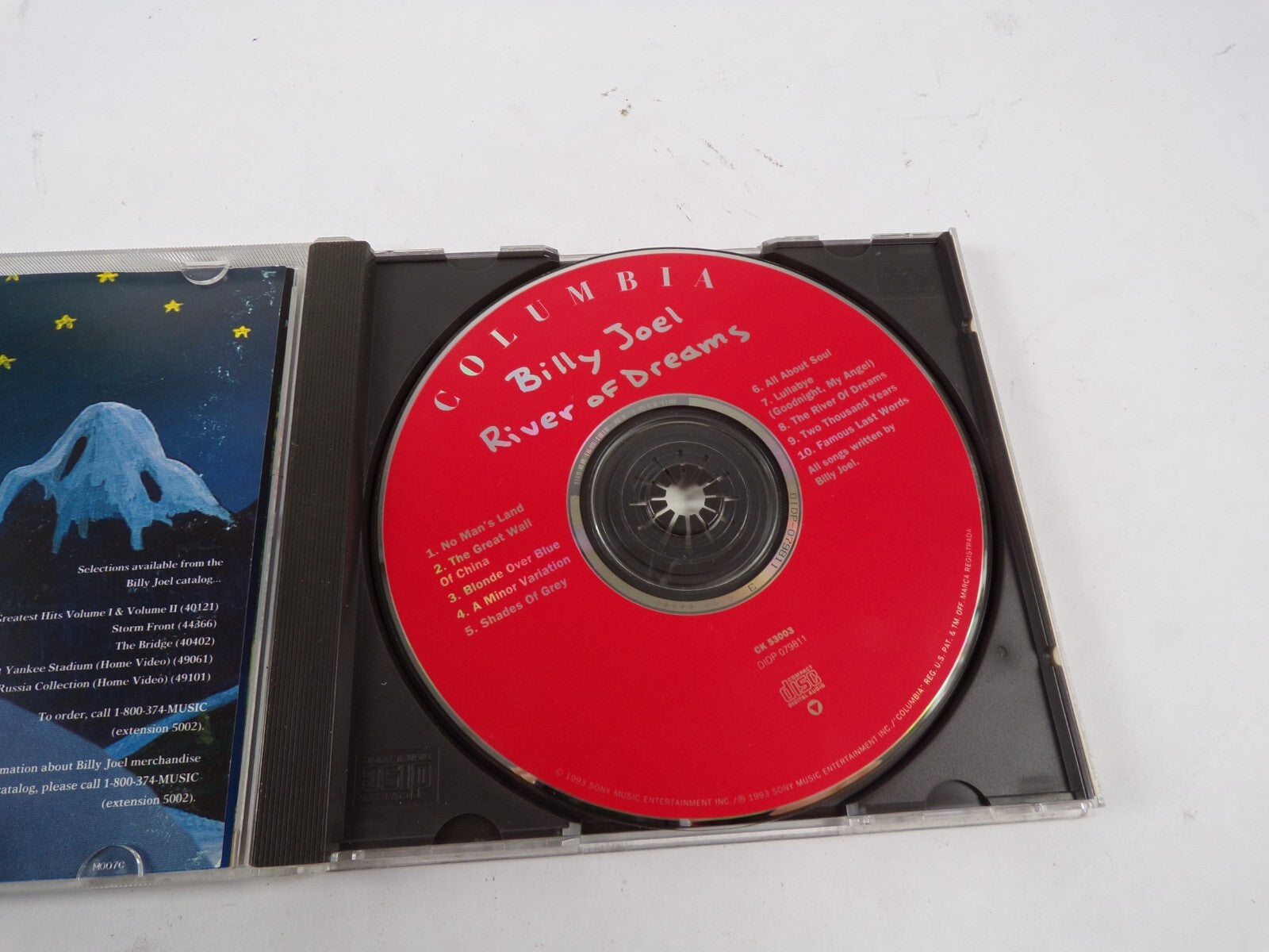 Billy Joel River Of Dreams Shades Of Grey All About Soul Two Thousand YearsCD#48