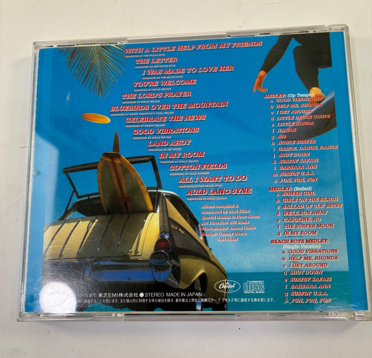 The Beach Boys Rarities Capitol Japan CD 1997