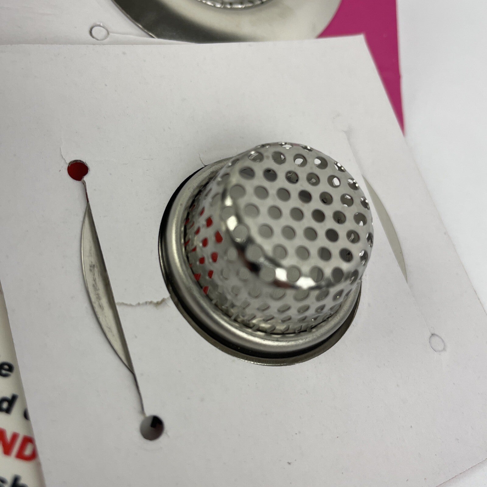 2 Pack - 2.25 Top / 1 Basket- RV Motorhome 5th Wheel Stainless Sink Strainer NEW