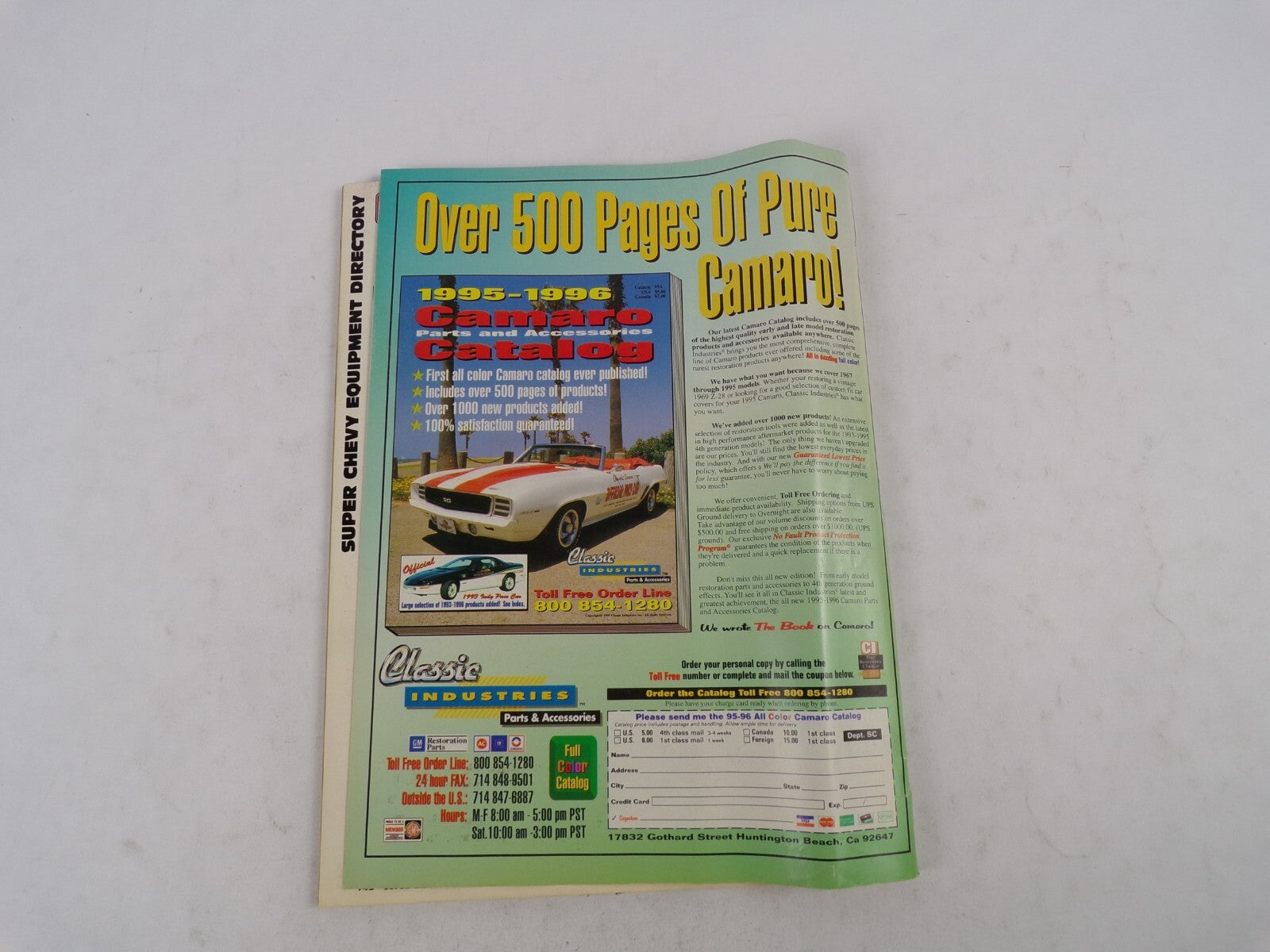 March 1996 Muscle Machines Magazine Modern Musclecar Madness Braking Basics Earl