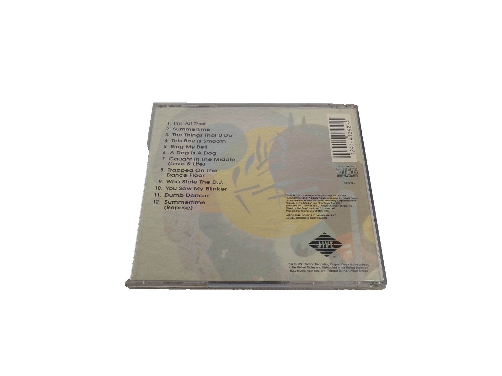 D.J Jazzy And The Fresh Prince / Homebase #CD29
