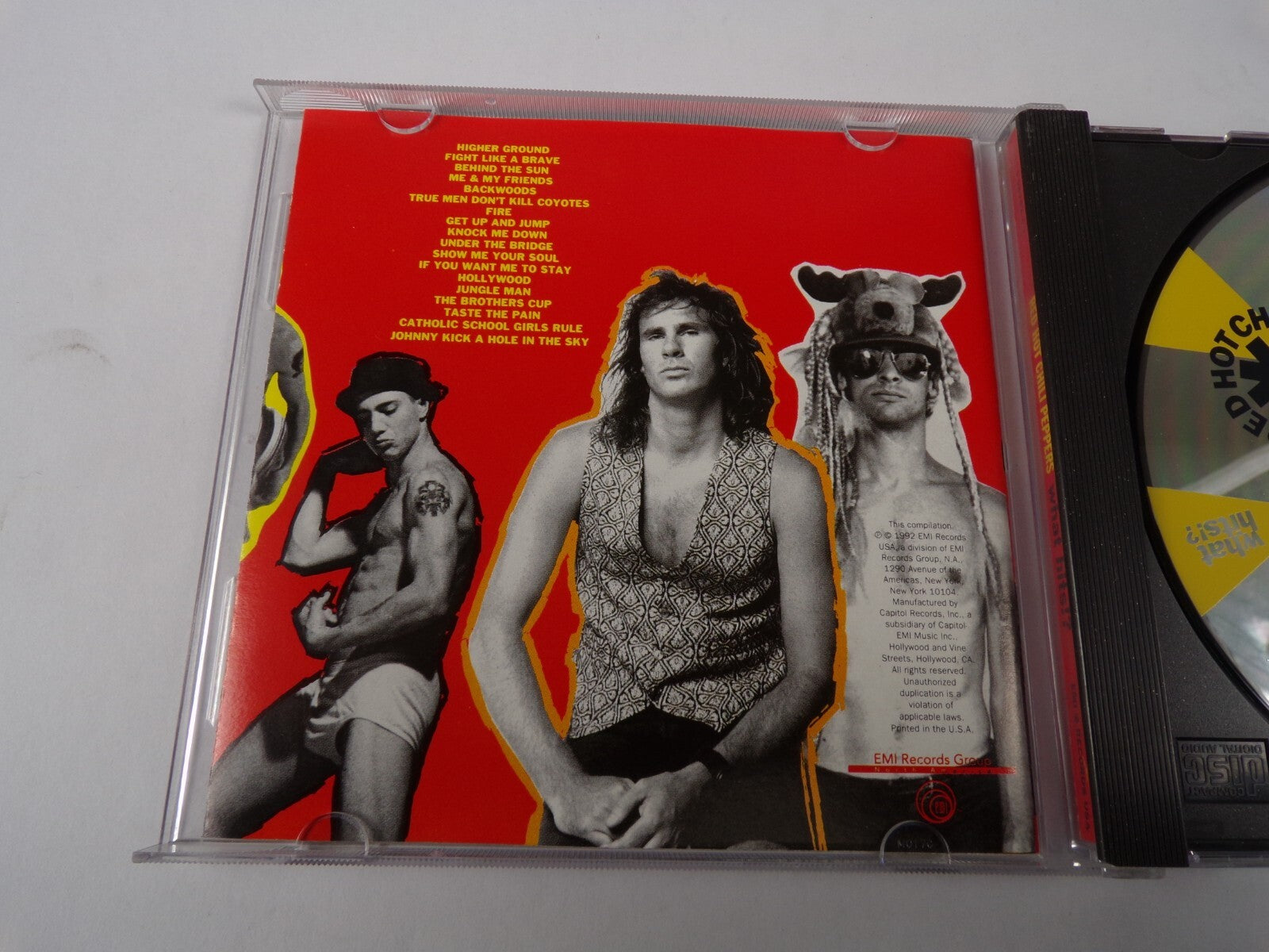 Red Hot Chili Peppers What Hiits Fight Like A Brave Fire Knock Me Down CD#53
