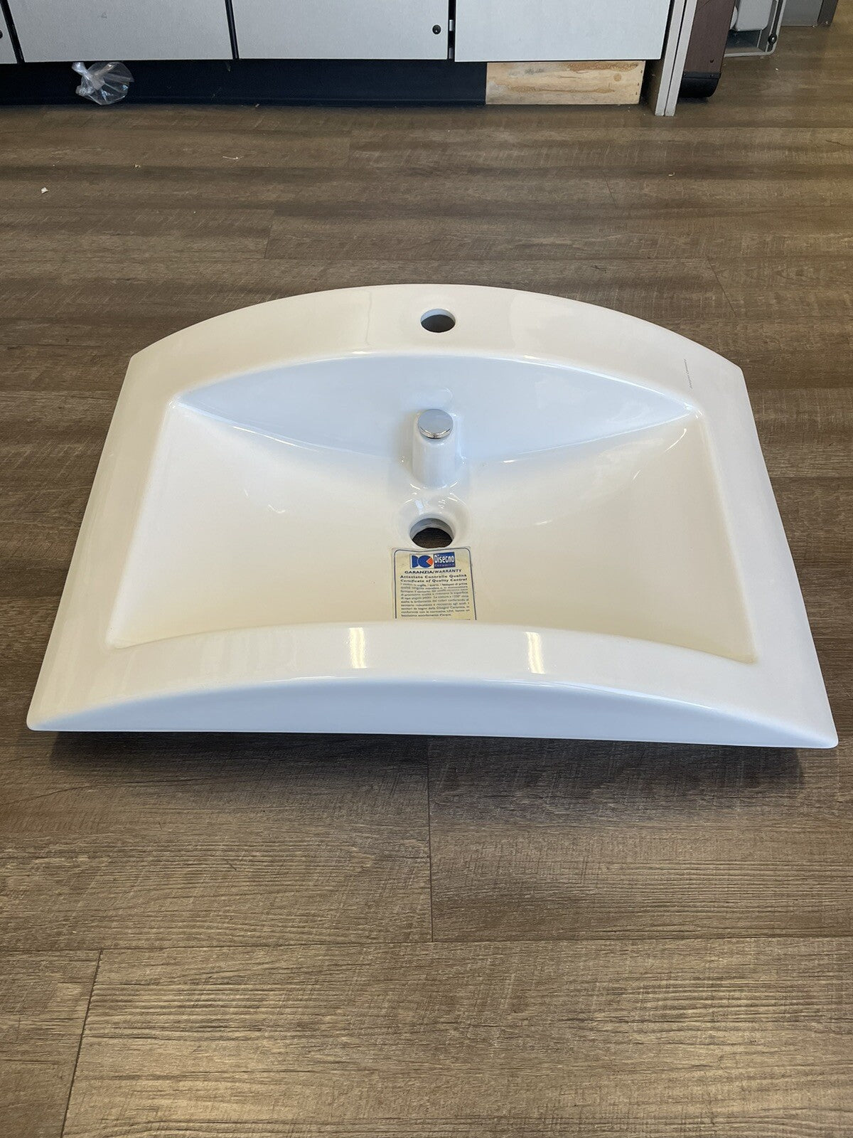 Disegno Ceramica 27" Lavabo Light Convex Designer Washbasin sink Made in Italy
