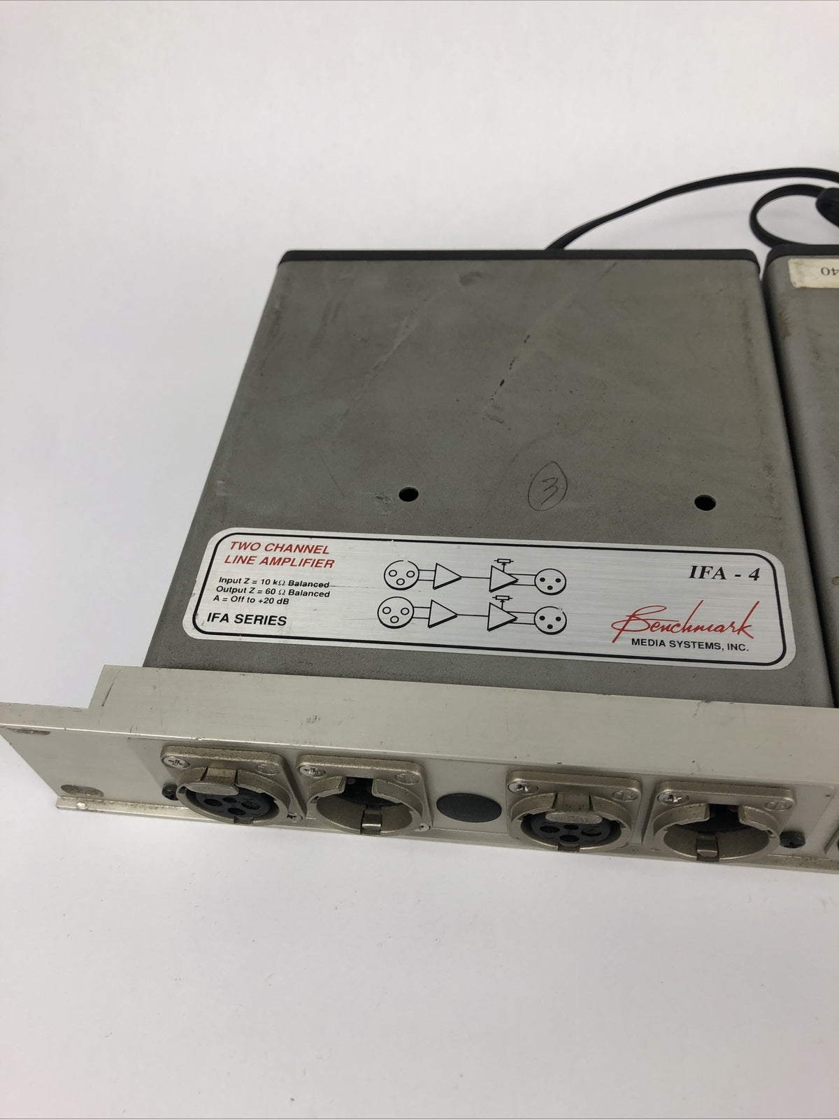 Benchmark IFA -4 Amplifier IFA-1 Interface amp PS-11 Power Supply Module Bundle