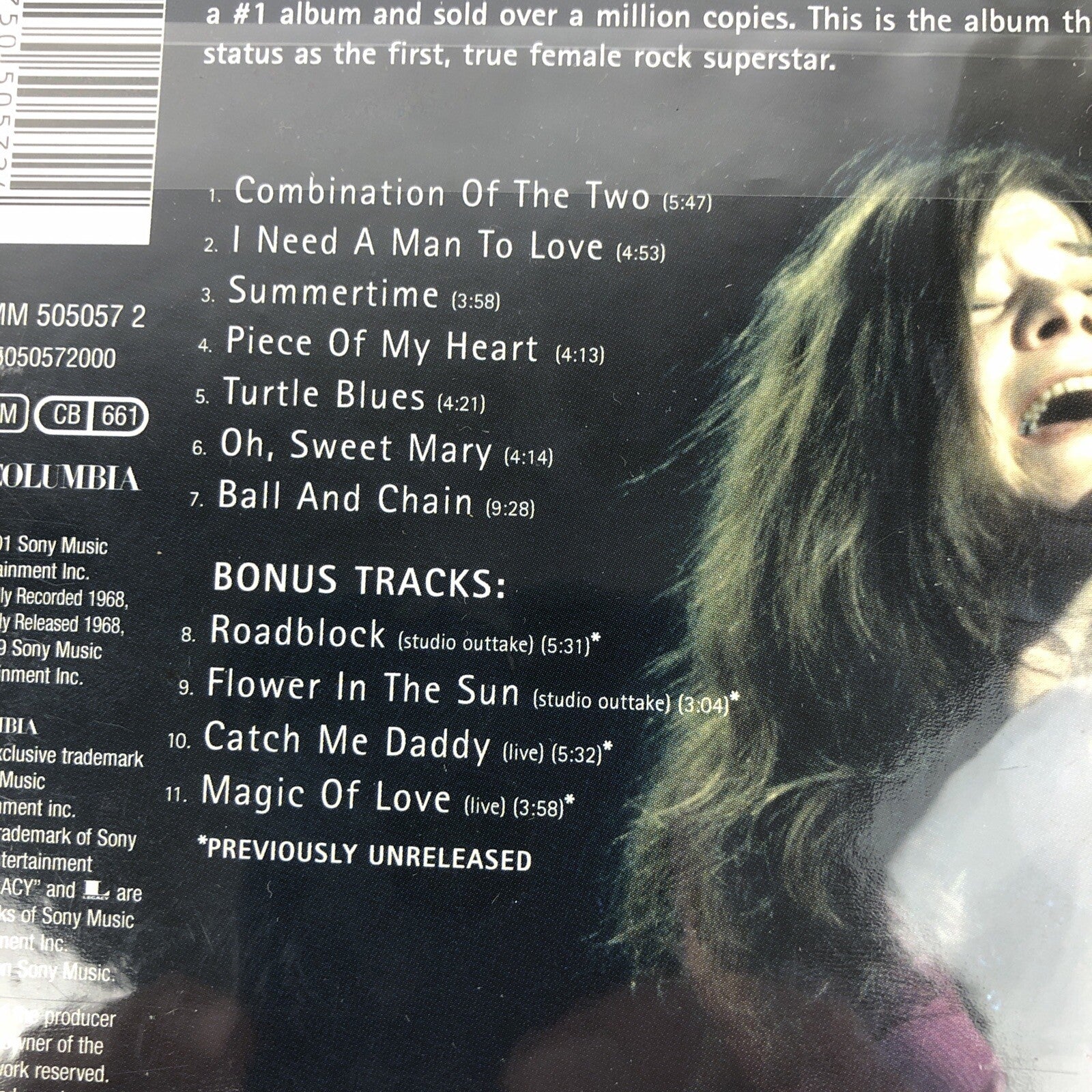 Big Brother and the Holding Company Janis Joplin Cheap Thrills CD Mint Cond. #8