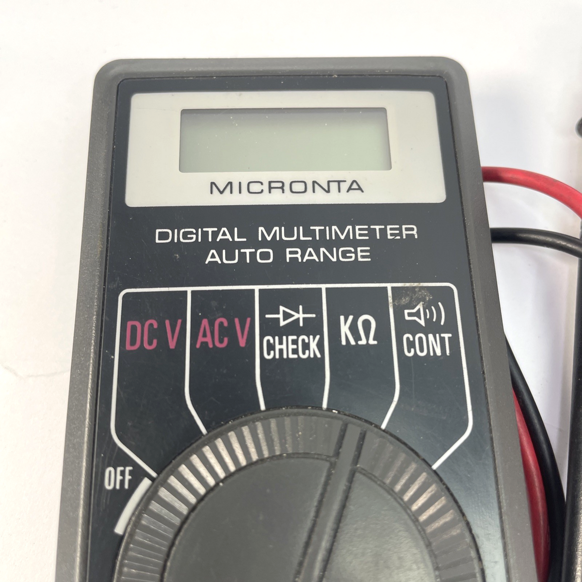 Vintage Micronta MICRONTA LCD Digital Autoranging Pocket Multimeter