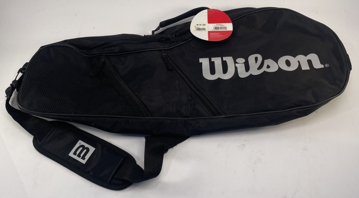 Wilson Advantage Team Triple Bag Tennis Racquet Bag Black