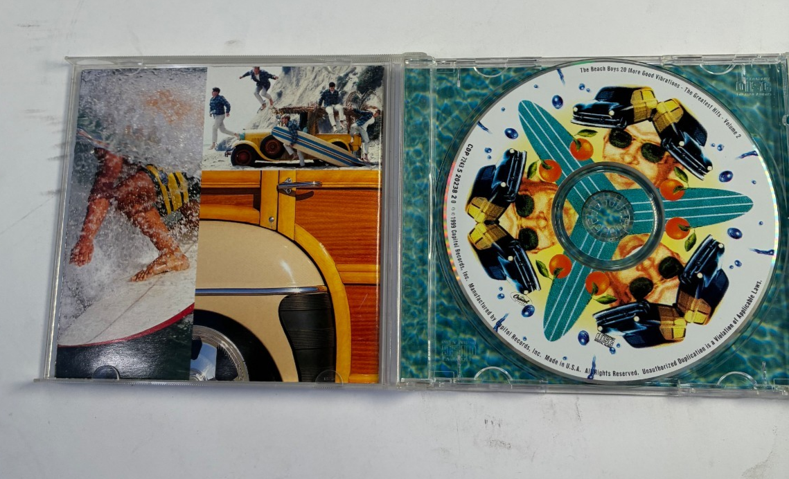 Beach Boys Greatest Hits Vol 2: 20 More Good Vibrations Capitol CD 1999