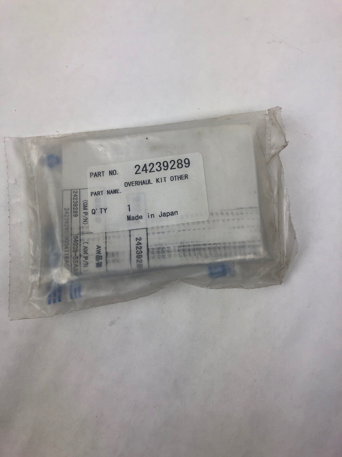 Genuine GM Plug Overhaul Kit 24239289 General Motors- FSTSHP