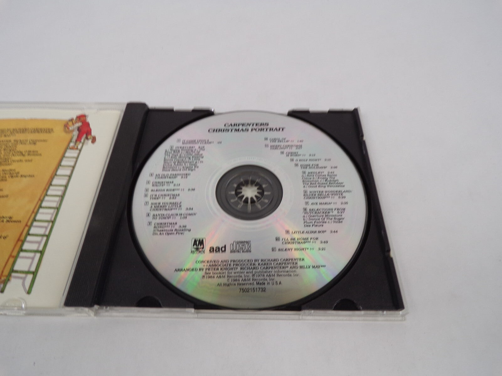 Carpenters Christmas Portrait Special Edition It Came Upon A Midnight Clear D#63