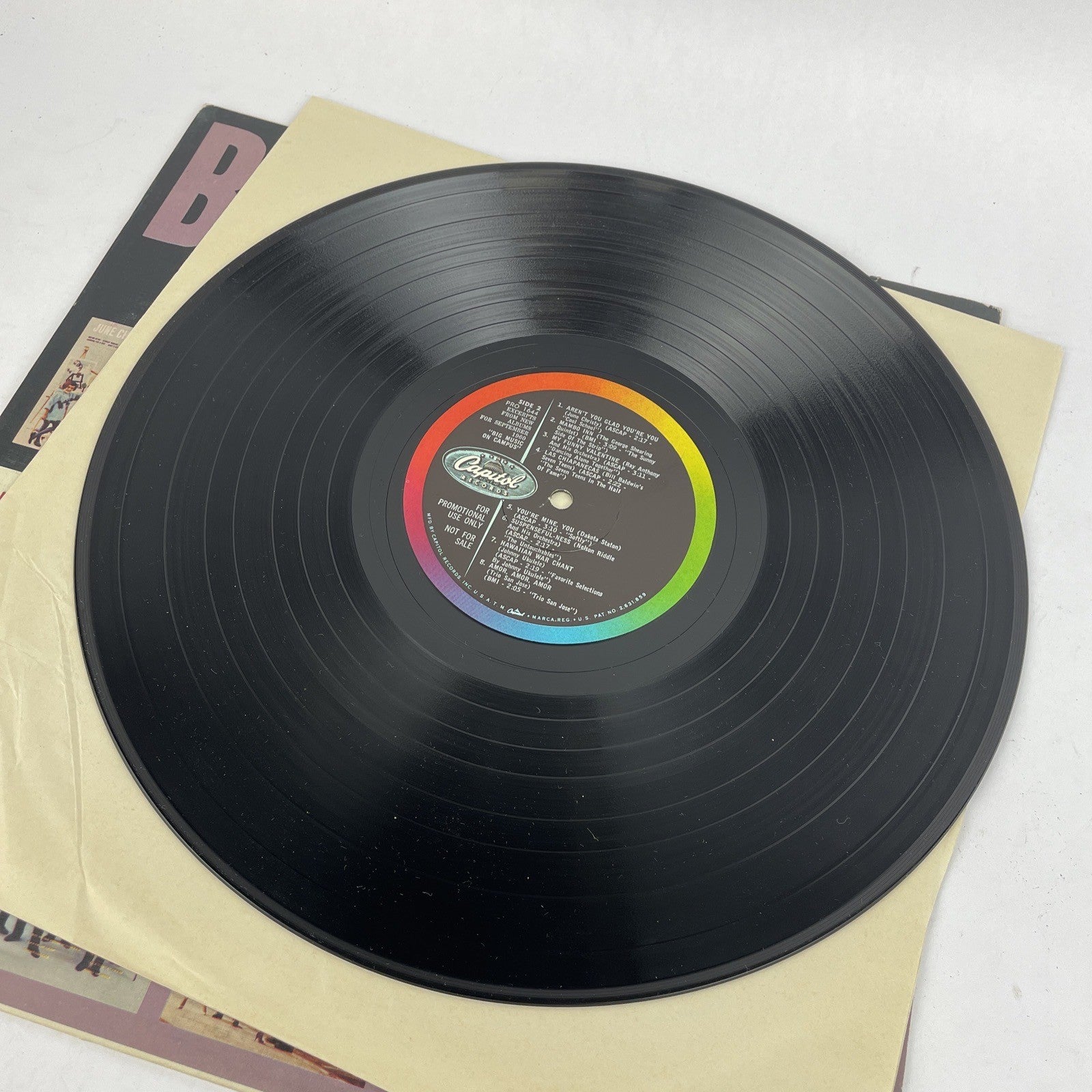 BMOC September 1960 Big Music On Campus Assorted Artists Promotional Copy