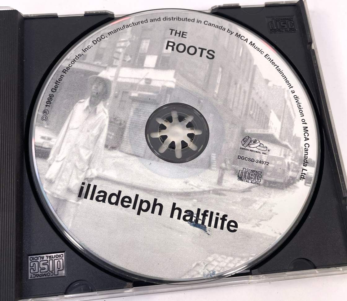 The Roots - Illadelph Halflife Digital Audio CD 1996 Hip Hop Geffen Records #45