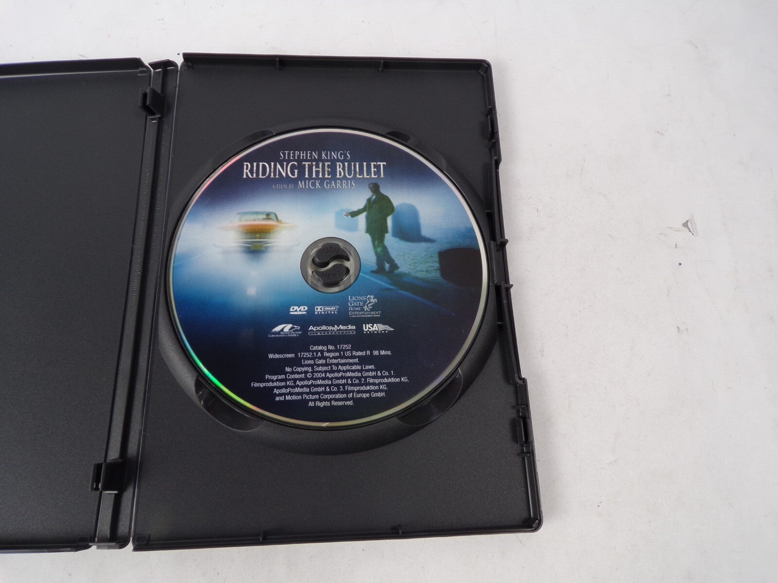 Riding The Bullet Stephen King's Widescreen The Dead Travel Fast Mick DVD Movies