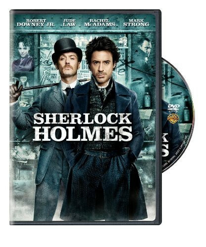 Sherlock Holmes (DVD, 2010) Robert Downey JR. Jude Law Mark Strong Mint Cond.