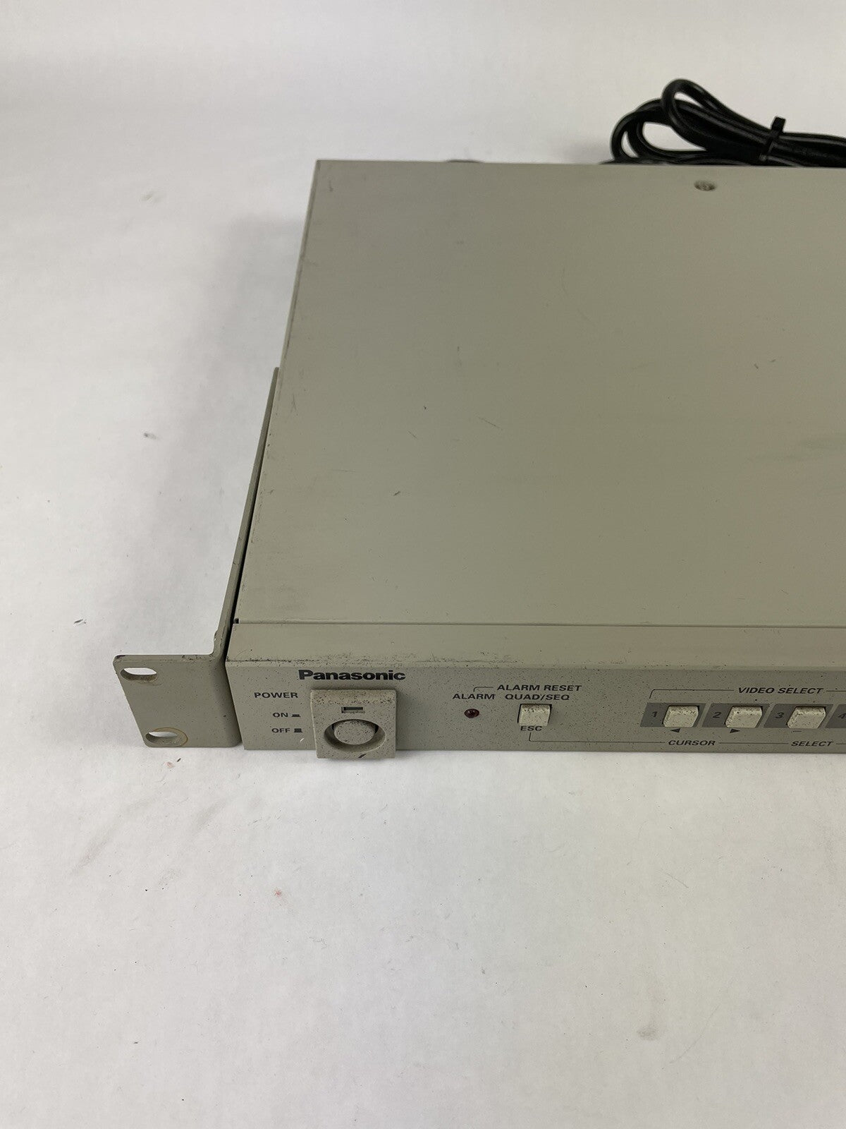 Panasonic WJ-MS424 Quad System 4CH Input Color Digital Video Multiplexer Rack 