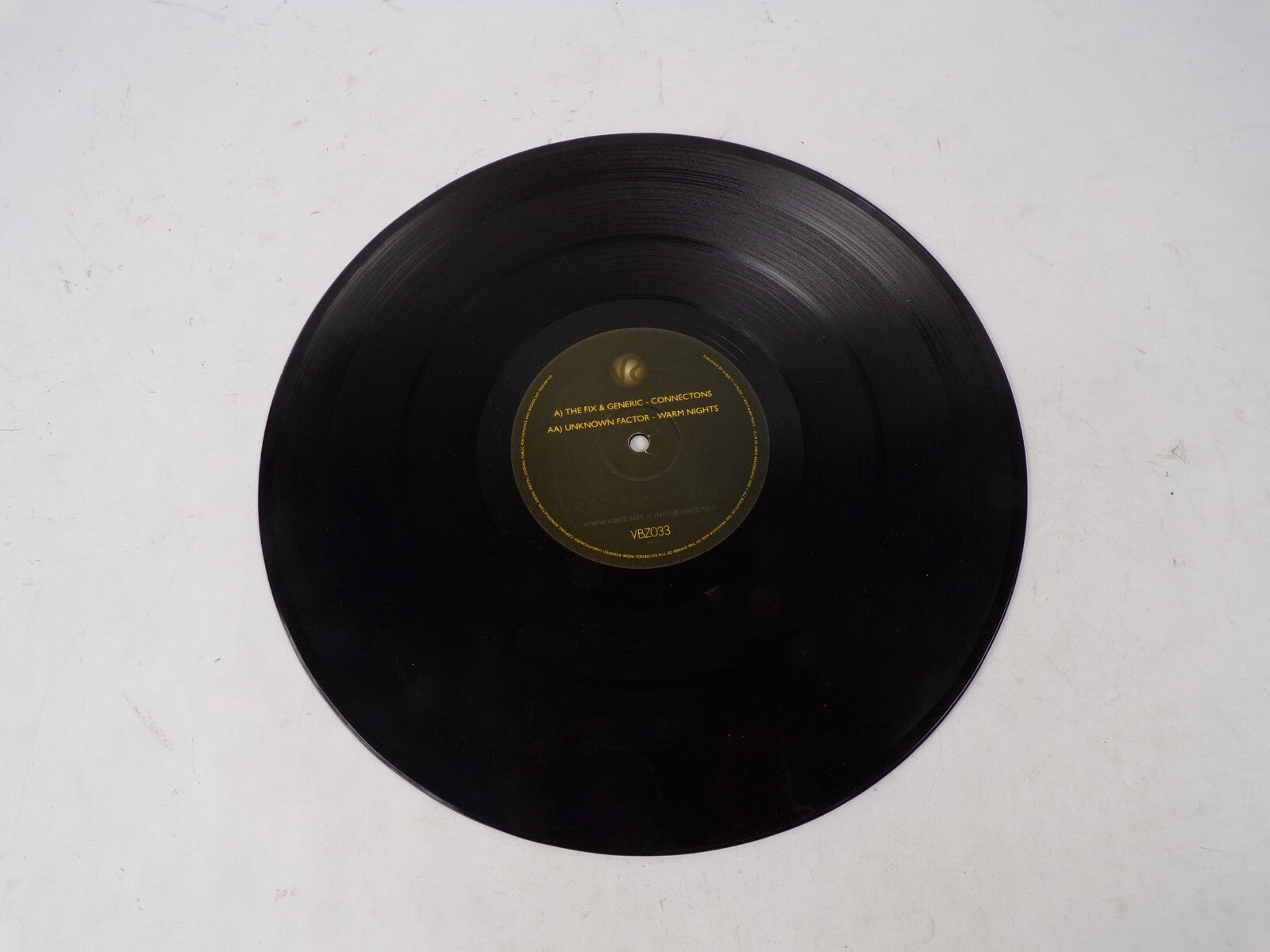 Vibez Recordings The Fix & Generic Connections Warm Nights Vinyl Record