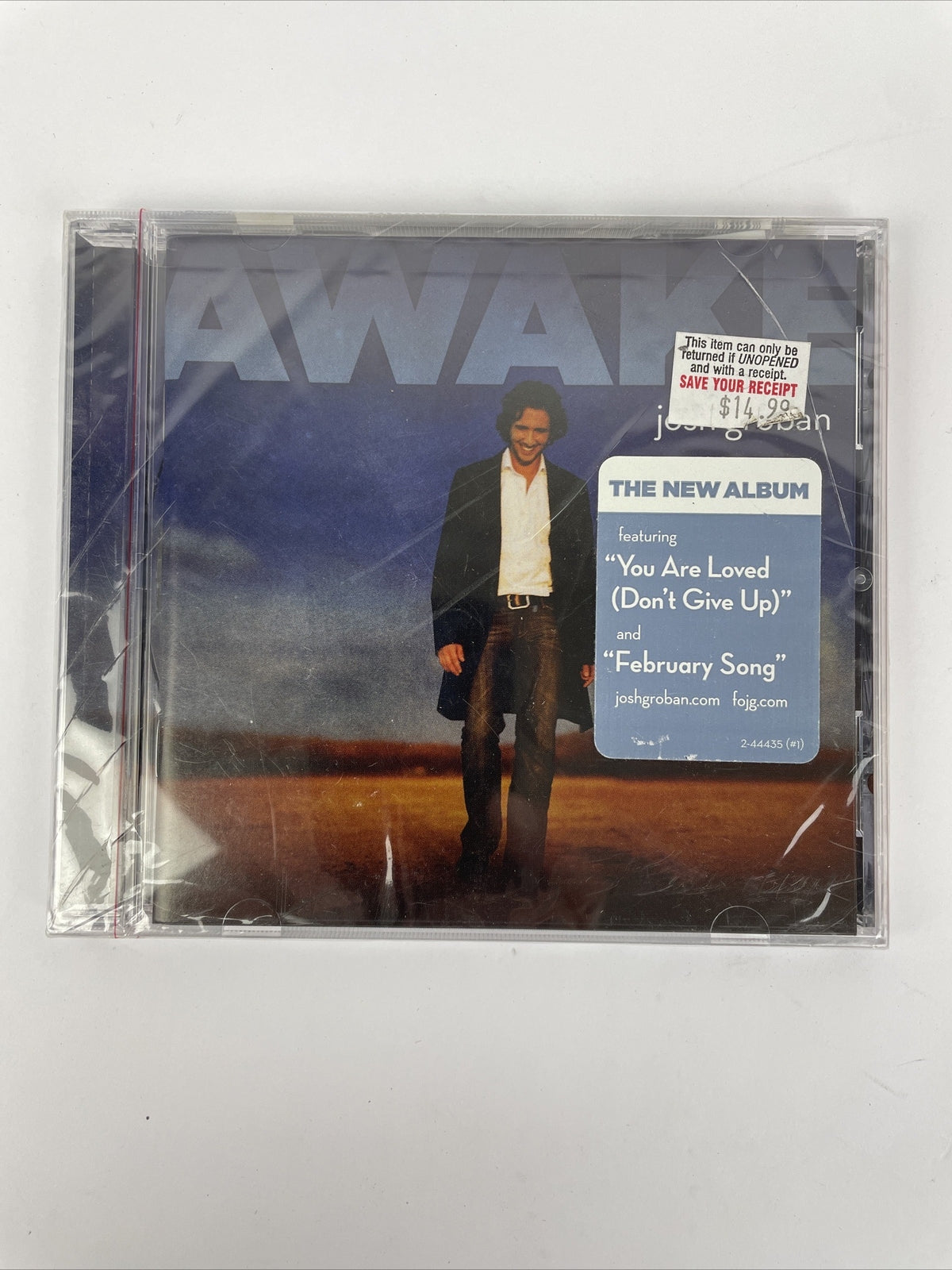 " Awake " Josh Groban Digital Audio CD 143 Records - New Sealed  #73
