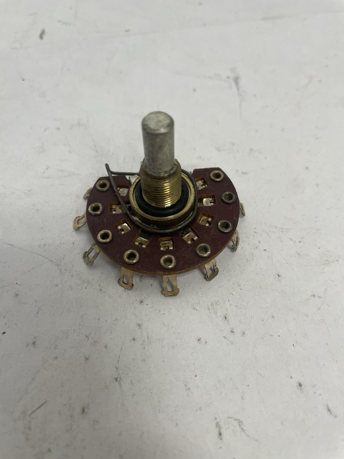 Lot of 51: Vintage Oak 9 Position Rotary wafer Switch for Tube Amplifier 1960s