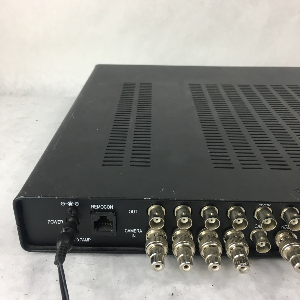 Ultrak Stand Alone Quad Model KQ8100A REAL-TIME QUAD PROCESSOR w/ AUDIO