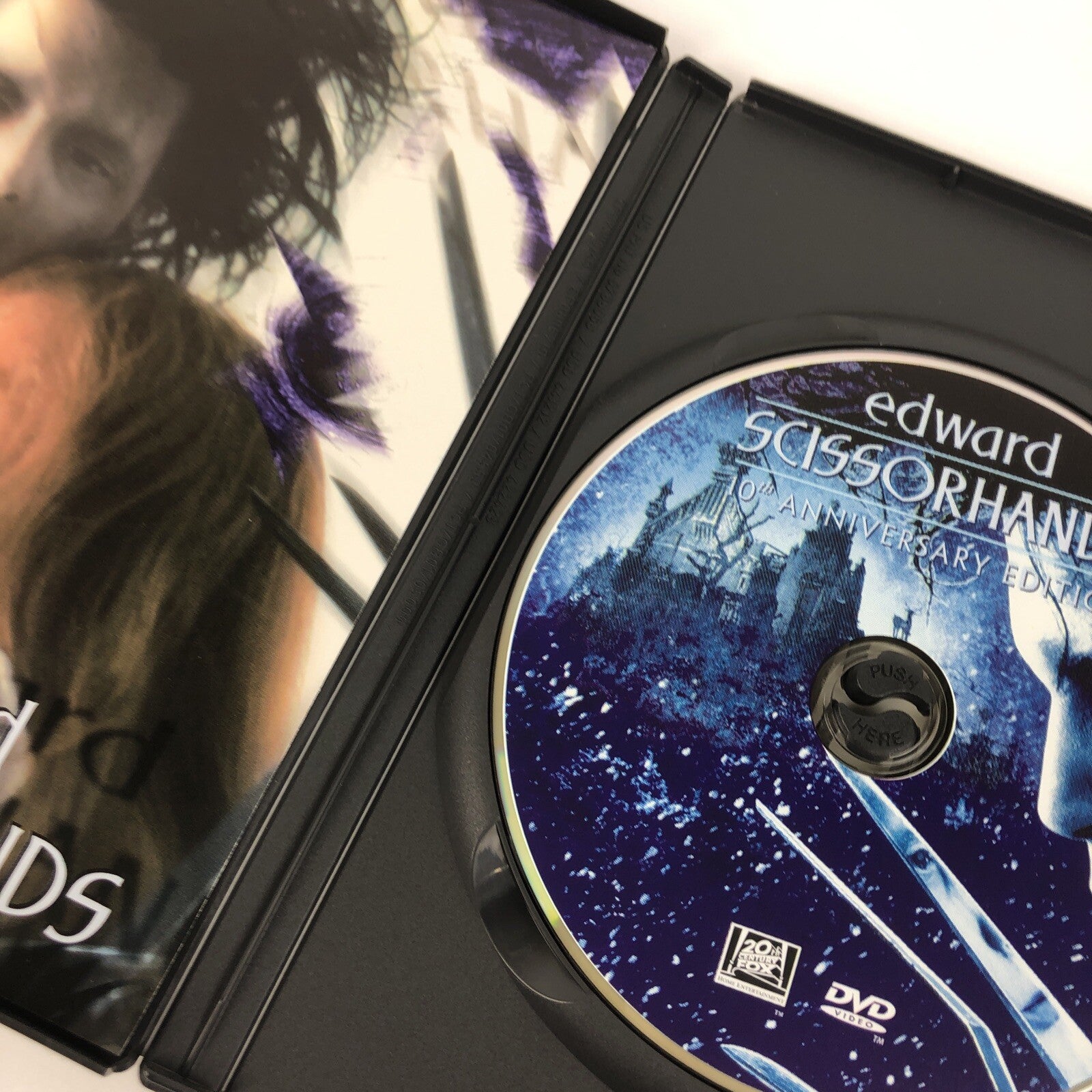 Edward Scissorhands [DVD] Full Screen 10th Anniversary Edition - DVD - Mint Cond